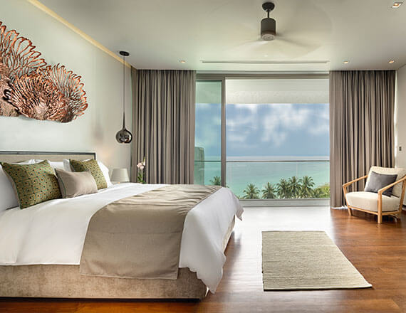 Malaiwana Duplex - Stunning bedroom outlook